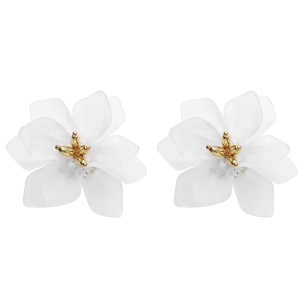 18 pairs of Flower Earrings - Picture 3 of 4